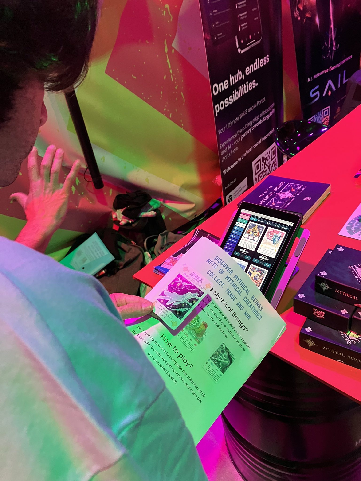 Mythical Beings 游戏参展里斯本 NFC SUMMIT 2024
