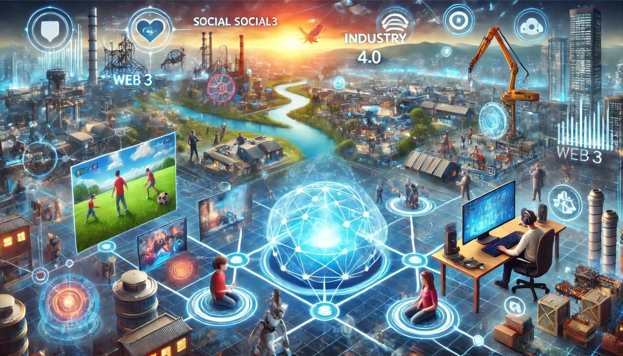 Ignis 应用：社交 + 游戏 + 工业4.0 Ignis 构建Web3生态圈