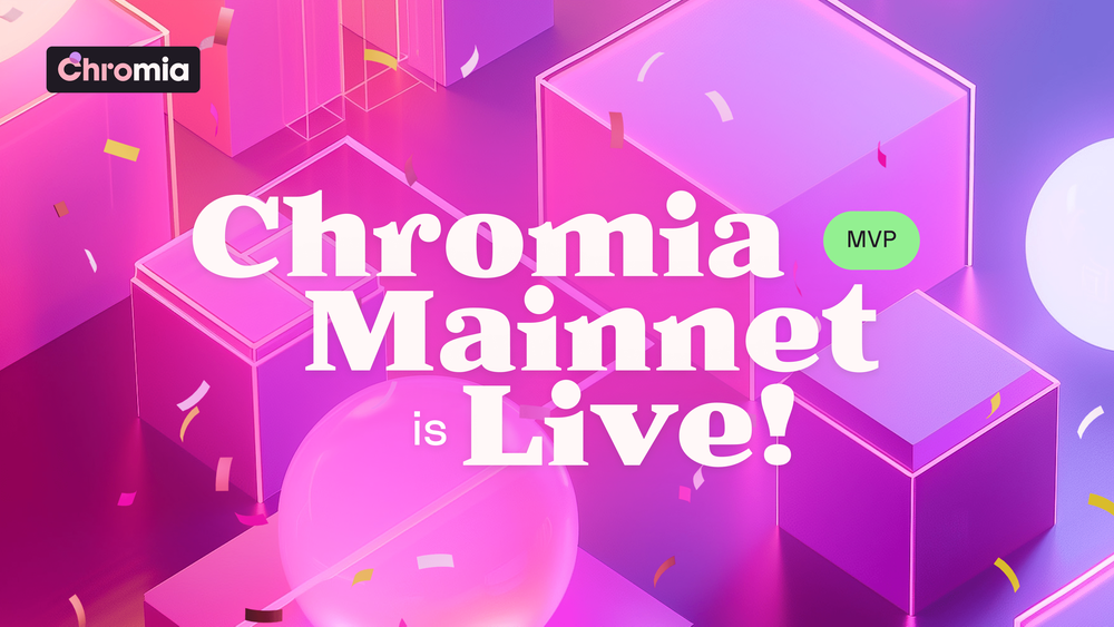 Chromia正式推出MVP主网,“无Gas”用户体验或催生Web3新机会