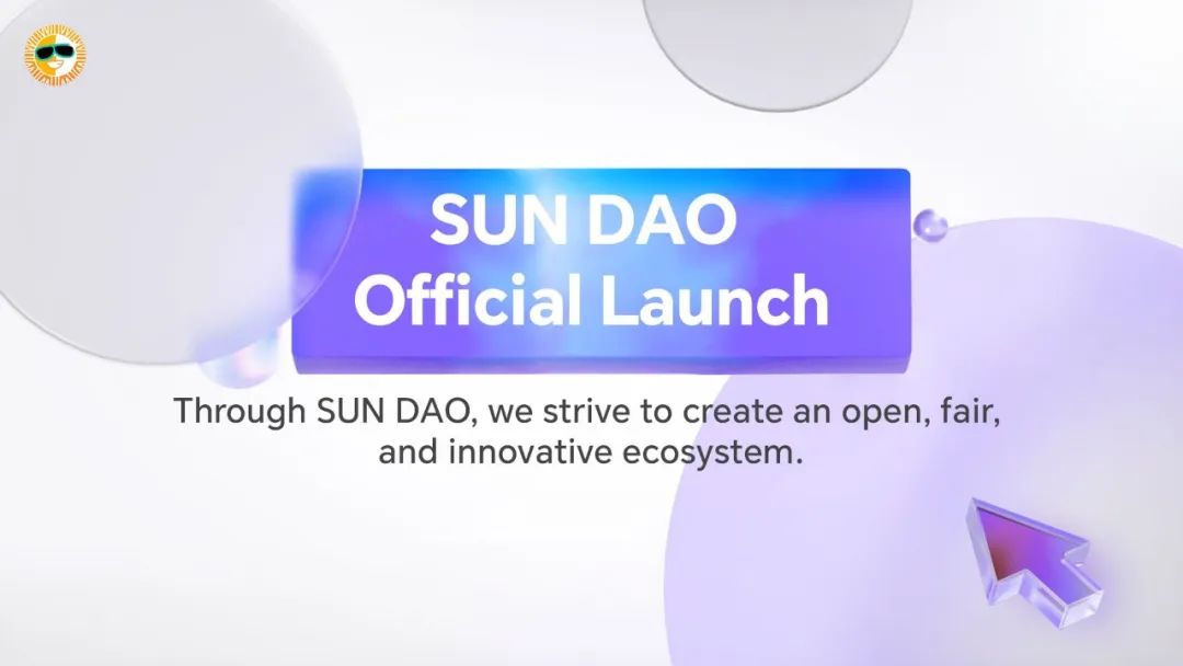 SUN.io正式上线SUN DAO