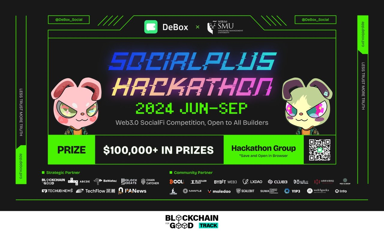 BGA 与 Bybit Web3 联手 SocialPlus 黑客松