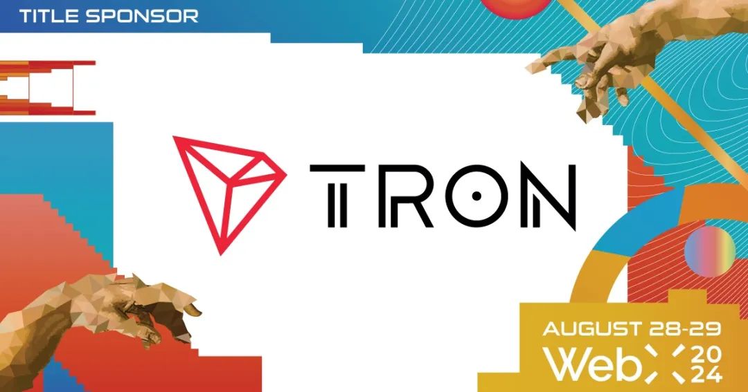 波场TRON成为WebX2024冠名赞助商