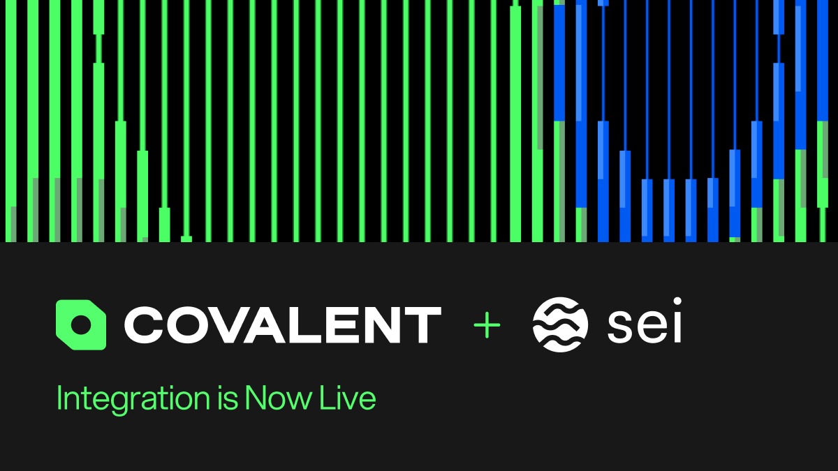 Covalent（CXT）与Sei合作，为扩展以太坊应用提供数据解决方案
