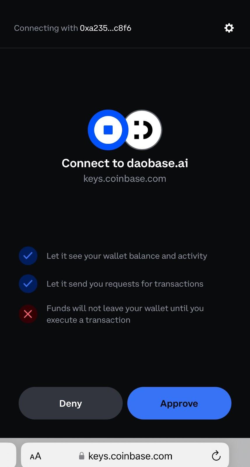 使用 Coinbase 钱包零成本参与融资600万美金项目空投