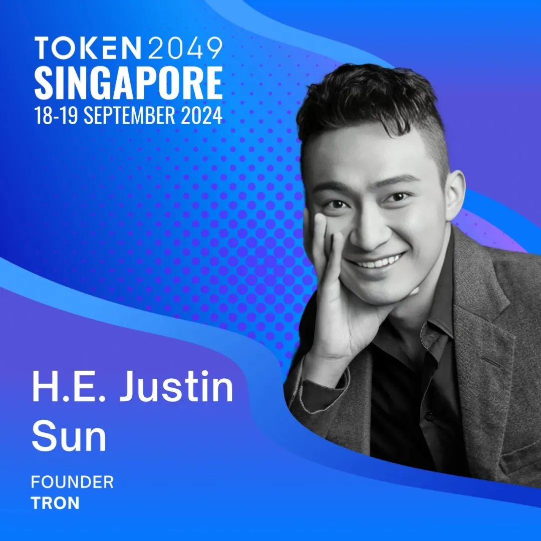 孙宇晨将受邀参加TOKEN2049 Singapore