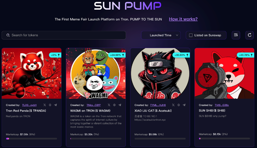 pump.fun、SunPump平台收益超过公链,memecoin赛道即将爆发?