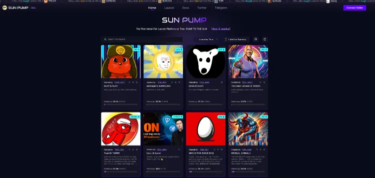 SunPump:撬动Meme市场的波场TRON生态新势力