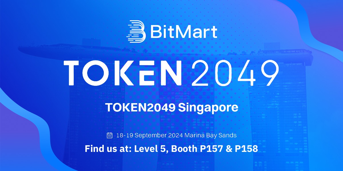 BitMart 将作为金牌赞助商出席新加坡 TOKEN2049