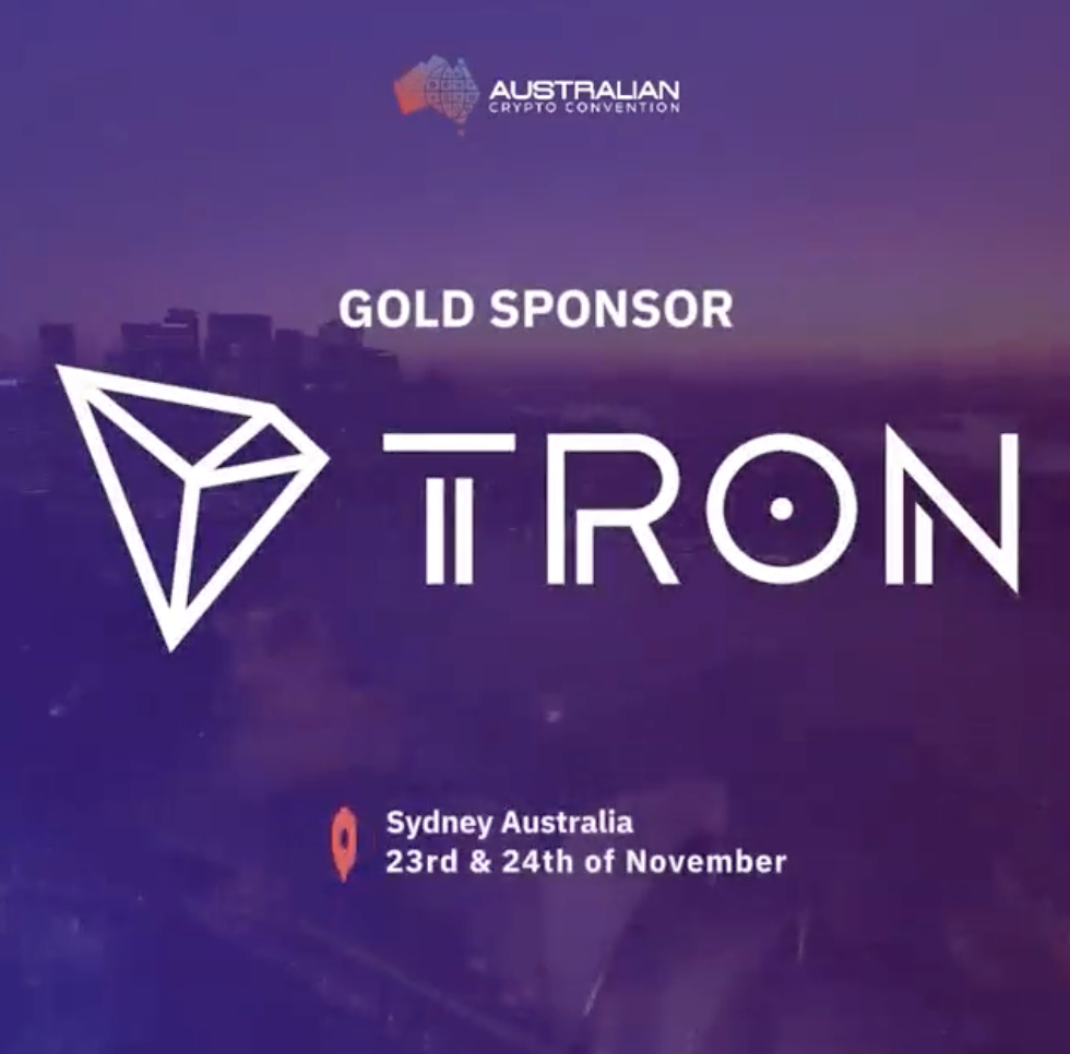 波场成为Australian Crypto Convention黄金赞助商