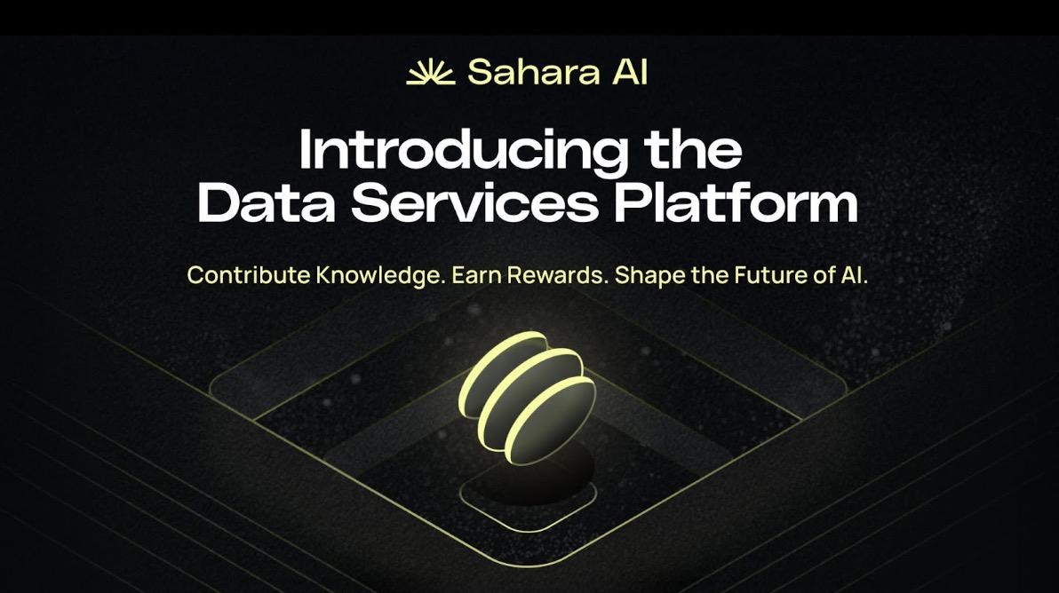 SaharaAI第一阶段数据平台Beta版本测试网正式上线开启去中心化AI新时代