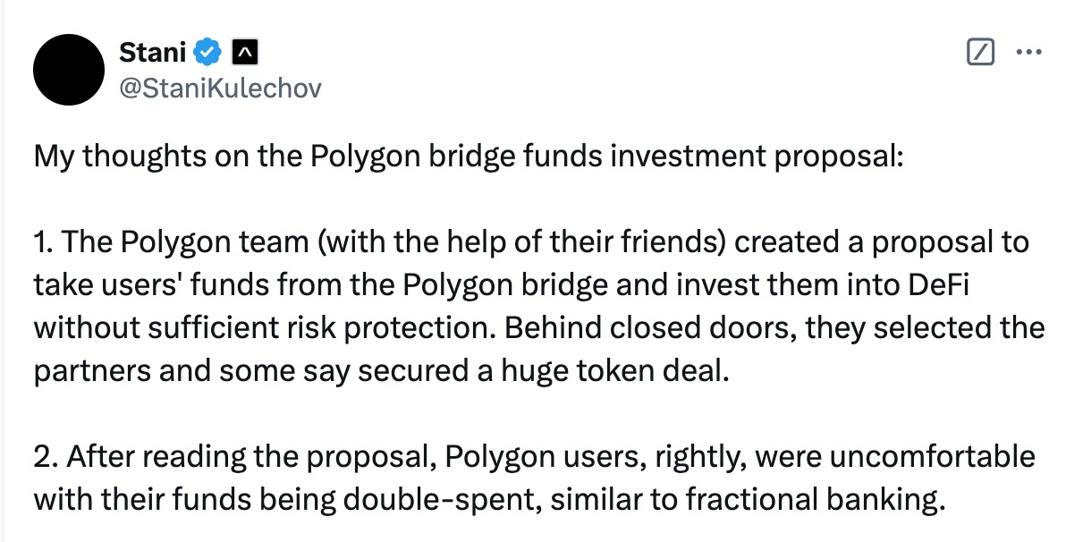 Polygon 与 Aave 口角背后：只有竞争，没有共生？