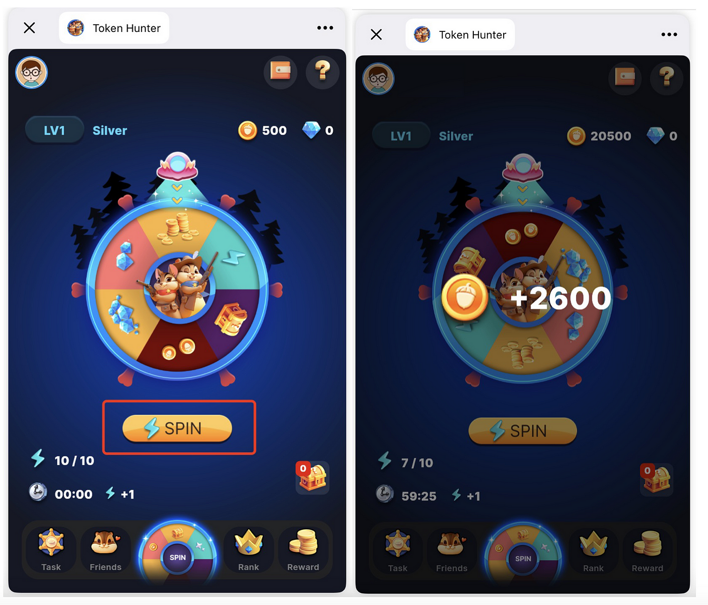 一鱼多吃,详解TG小游戏 Token Hunter 的核心玩法与策略