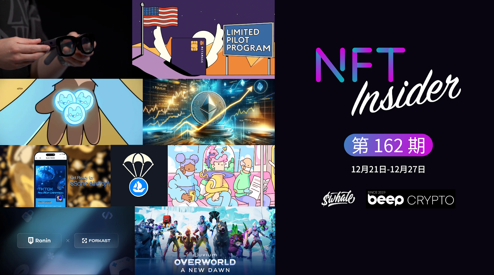 NFT Insider #162：Cool Cats和Doodles或将推出代币