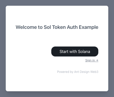 Web3 新手系列:探索使用 Solana Token 登录