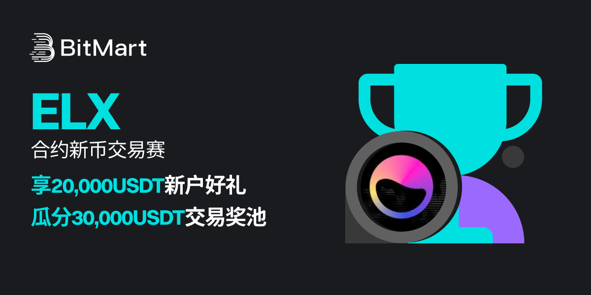BitMart上线ELX合约,交易瓜分50,000USDT