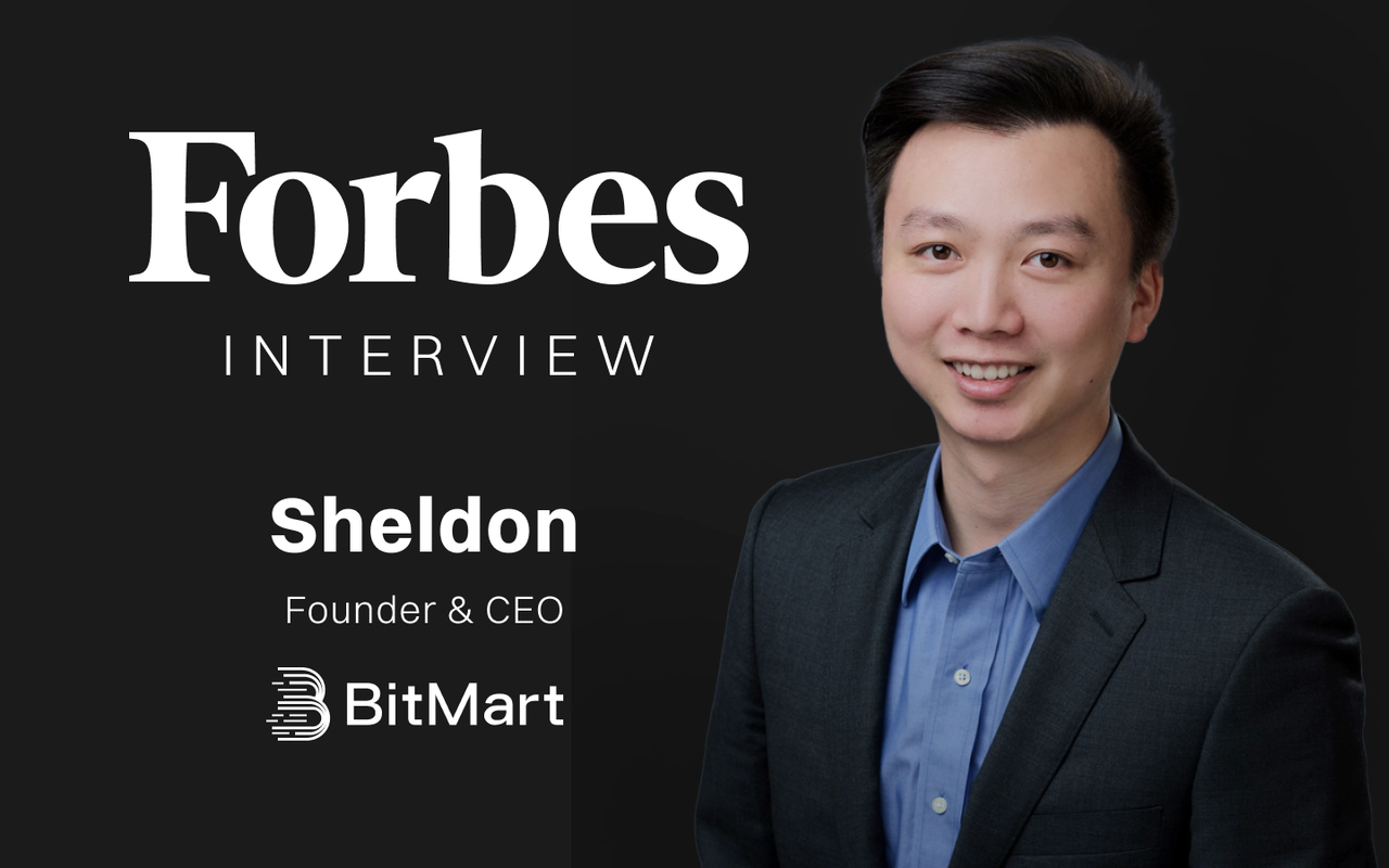 BitMart七周年：CEO Sheldon 在《福布斯》谈全球加密创新的未来