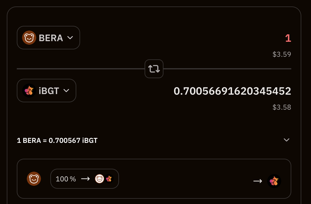 Infrared Finance:Berachain 生态的流动性支柱
