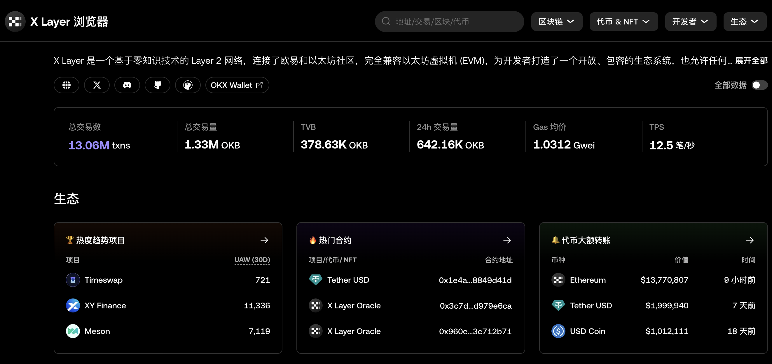 交易所“链上生态战”打响,X Layer能否封王?