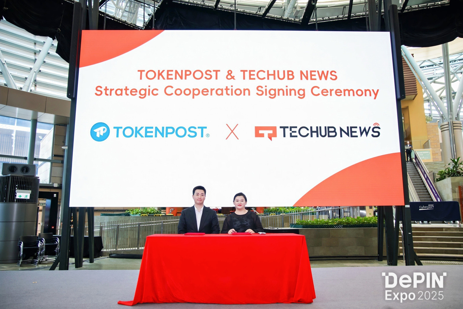 Techub News 与 TOKENPOST 达成战略合作