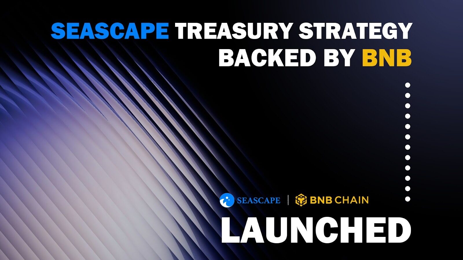 Seascape基金会发布首个链上BNB财库战略,为游戏生态注入新的资本脉搏