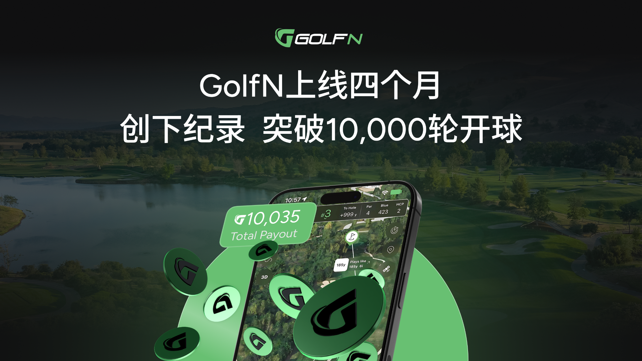 GolfN 四个月破万场比赛,兑奖超15万美元 营收超预期十倍