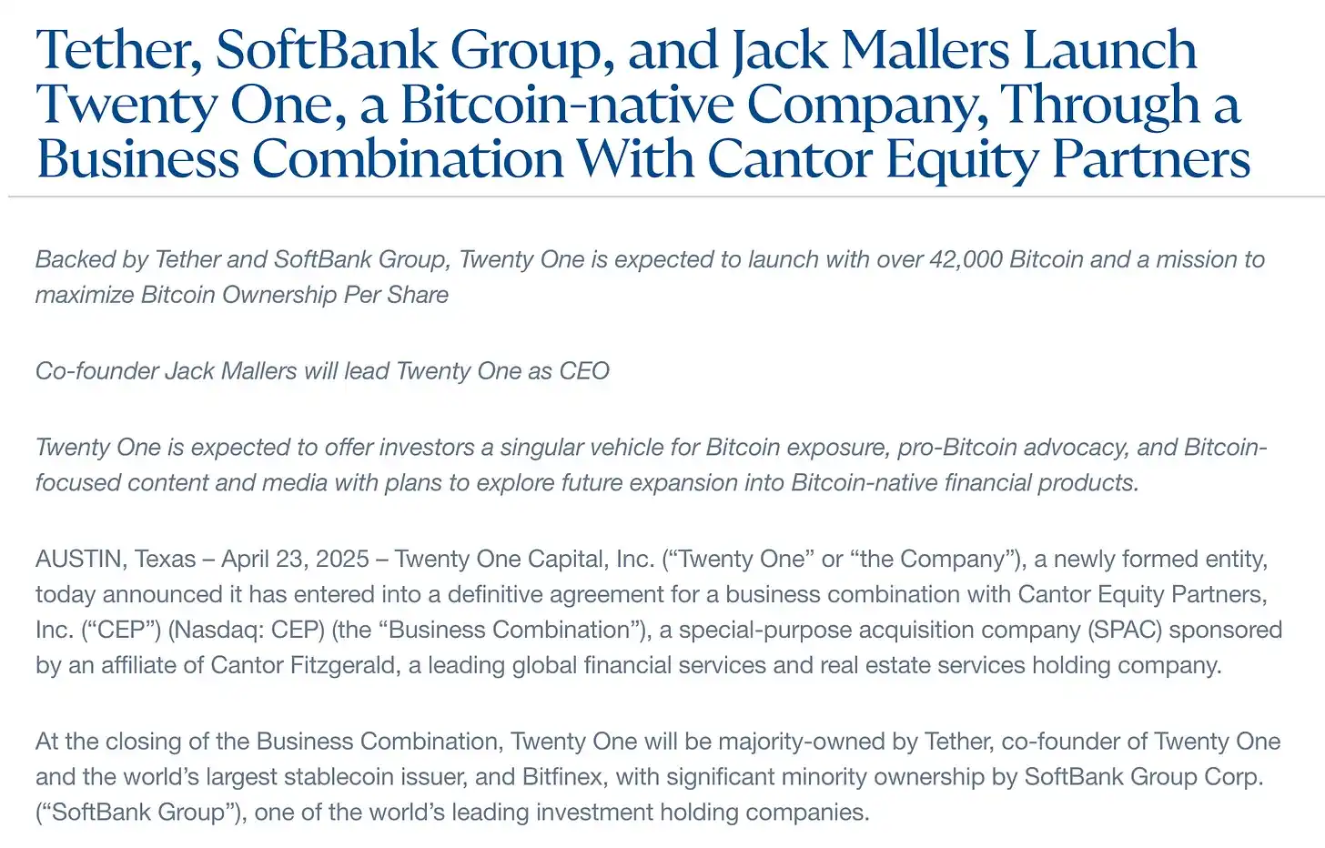 Digital Asset Treasury