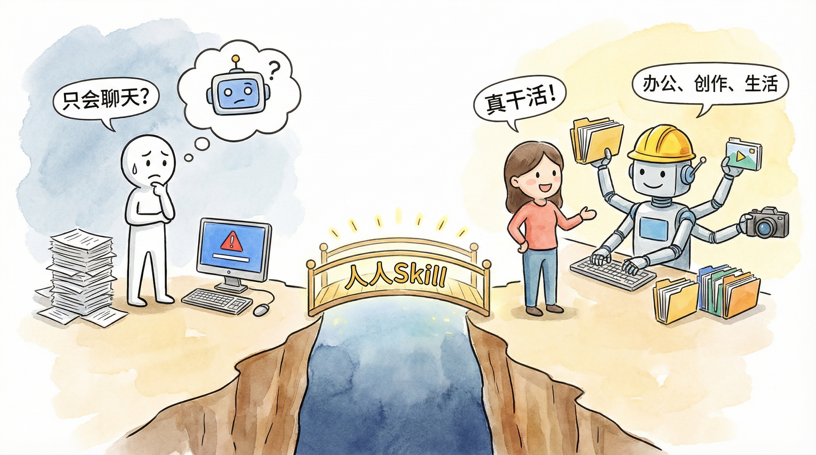 人人skill、AI技能商店、中文社区