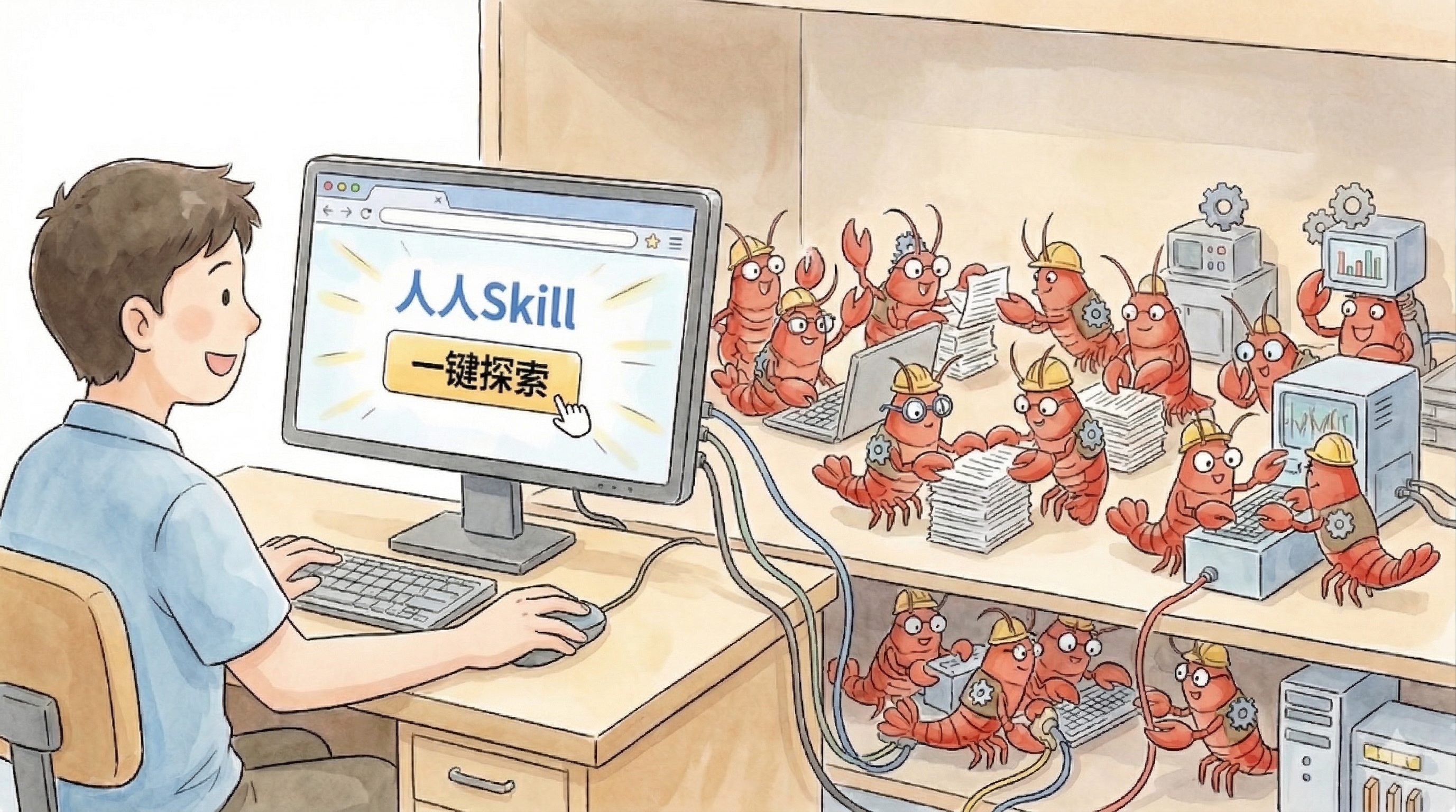 人人skill、AI技能商店、中文社区