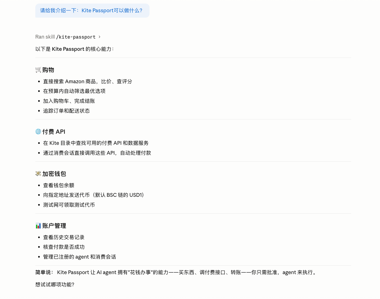 实测Kite Passpot:终于能让AI Agent 放心的花钱了