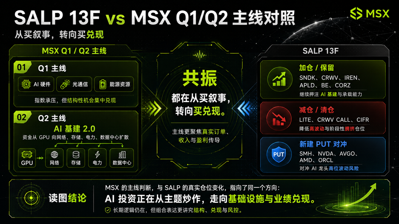 最相信 AGI 加速的多头,Q1 买了数十亿的名义 put?