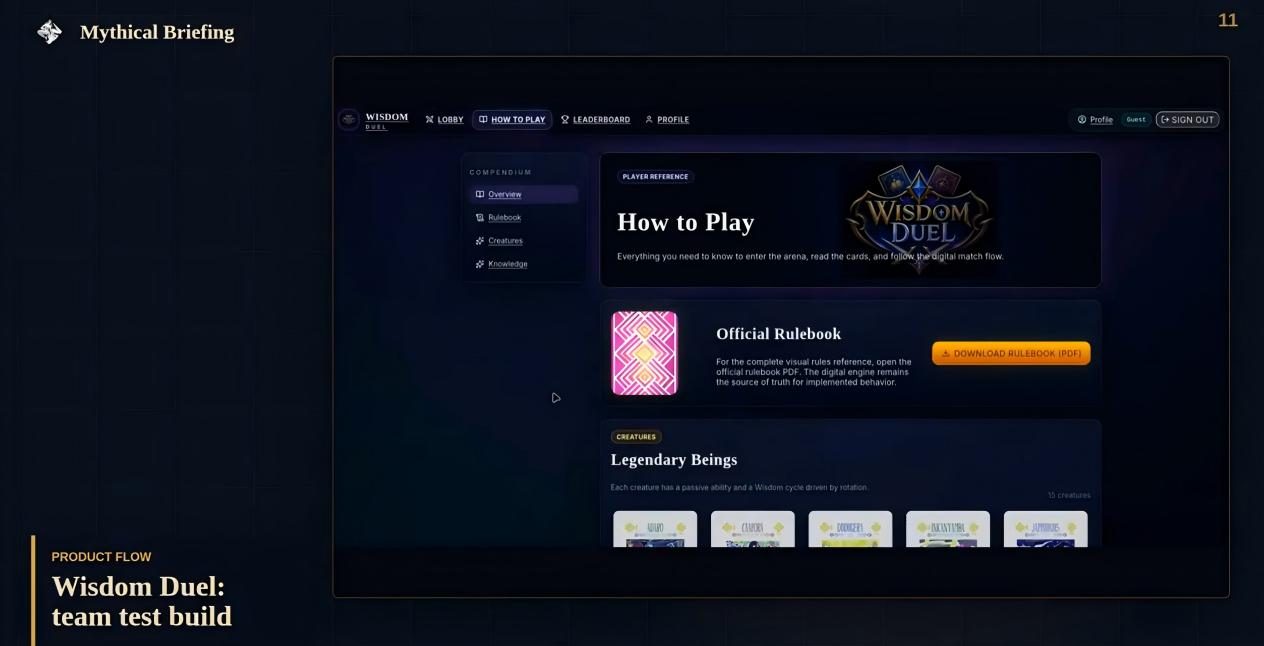 Mythical Beings登陆 Play Hub：实体桌游的Web3进化之旅
