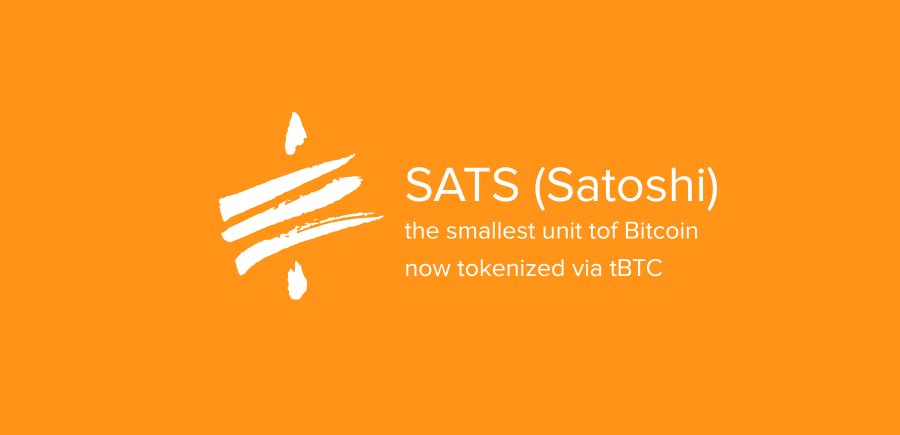 satsDAO宣布推出SATS（Satoshi）代币