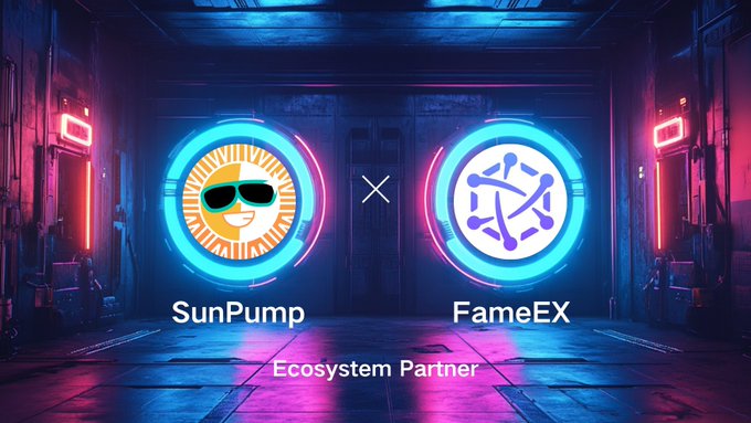 SunPump与FameEX建立生态合作伙伴关系 为Meme赛道带来更多积极影响