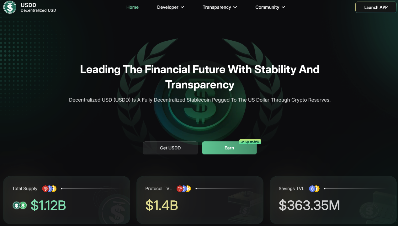 USDD流通量和TVL再创新高：分别突破11亿美元和14亿美元