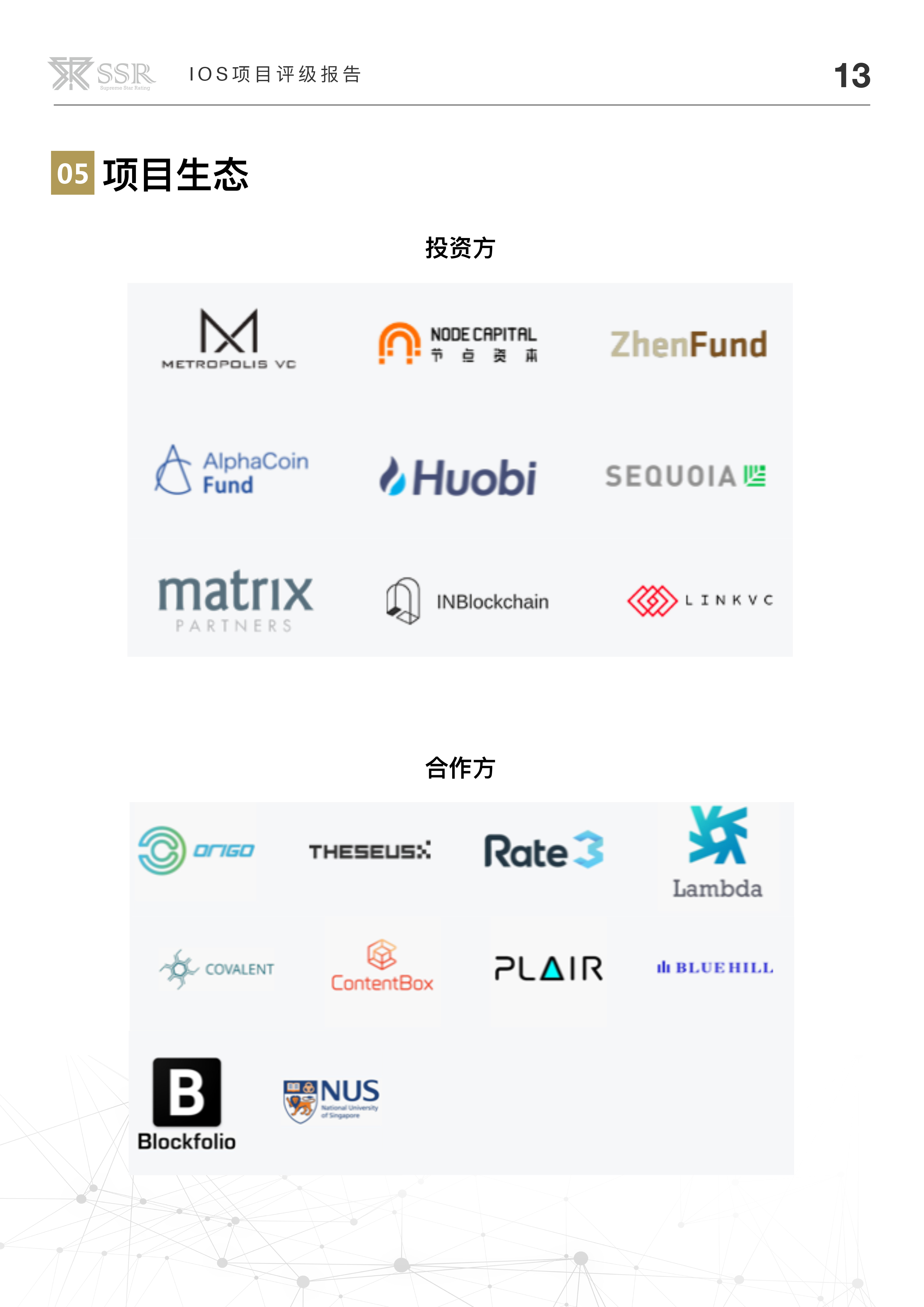 项目分析