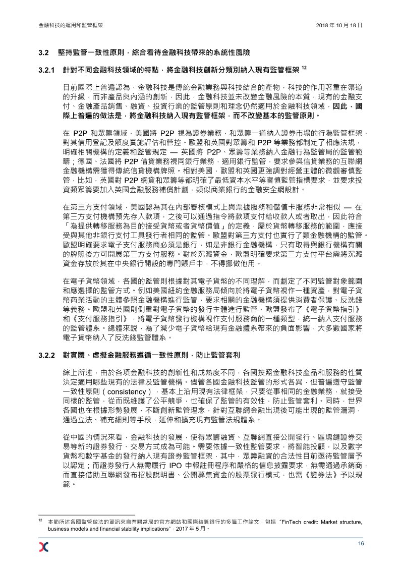 监管一致性