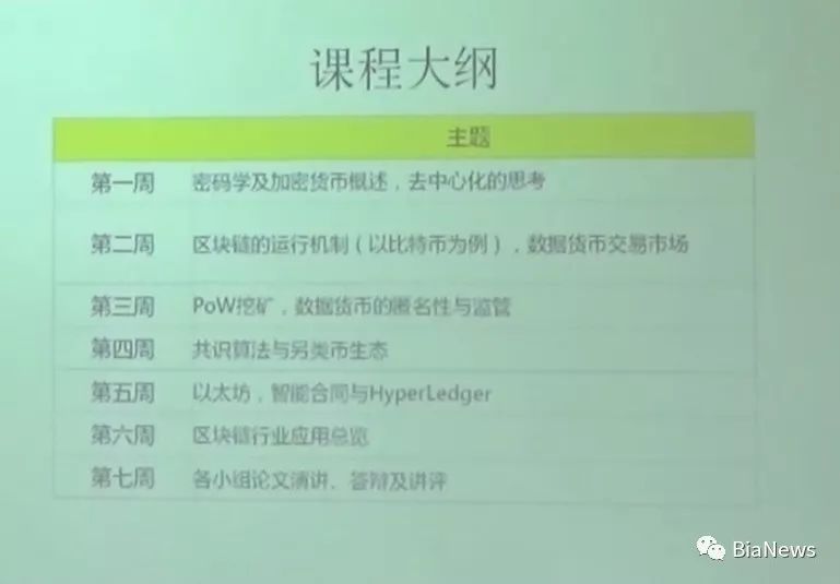 区块链课程