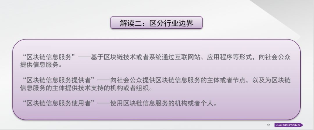区块链行业