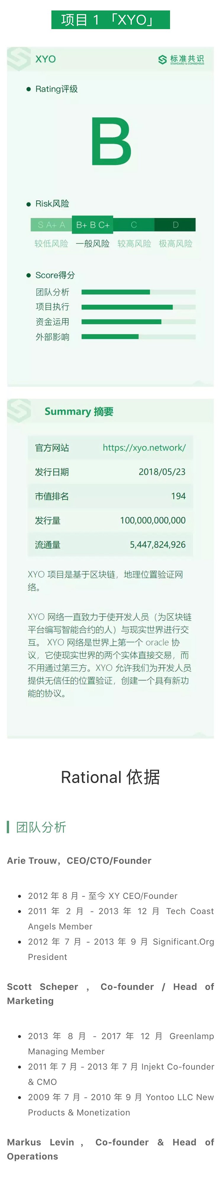 项目评级