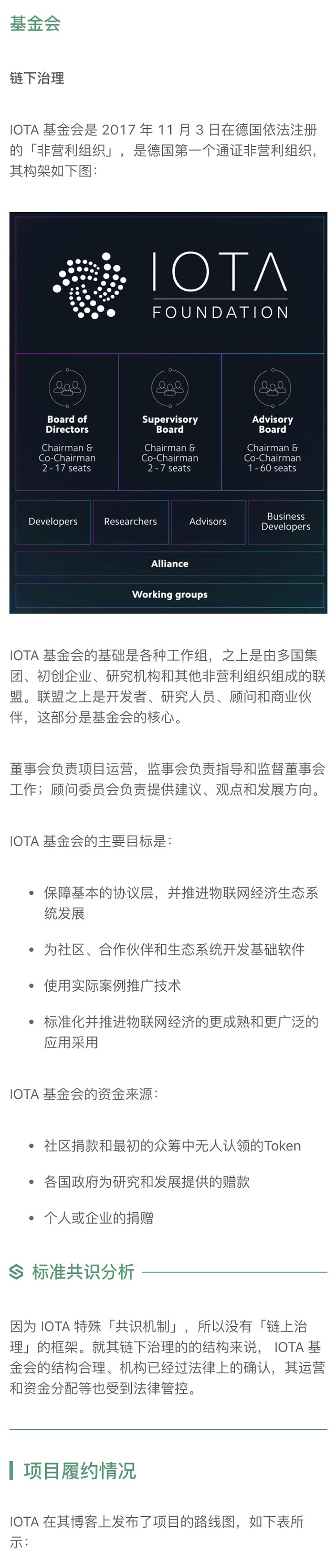 项目分析标准共识