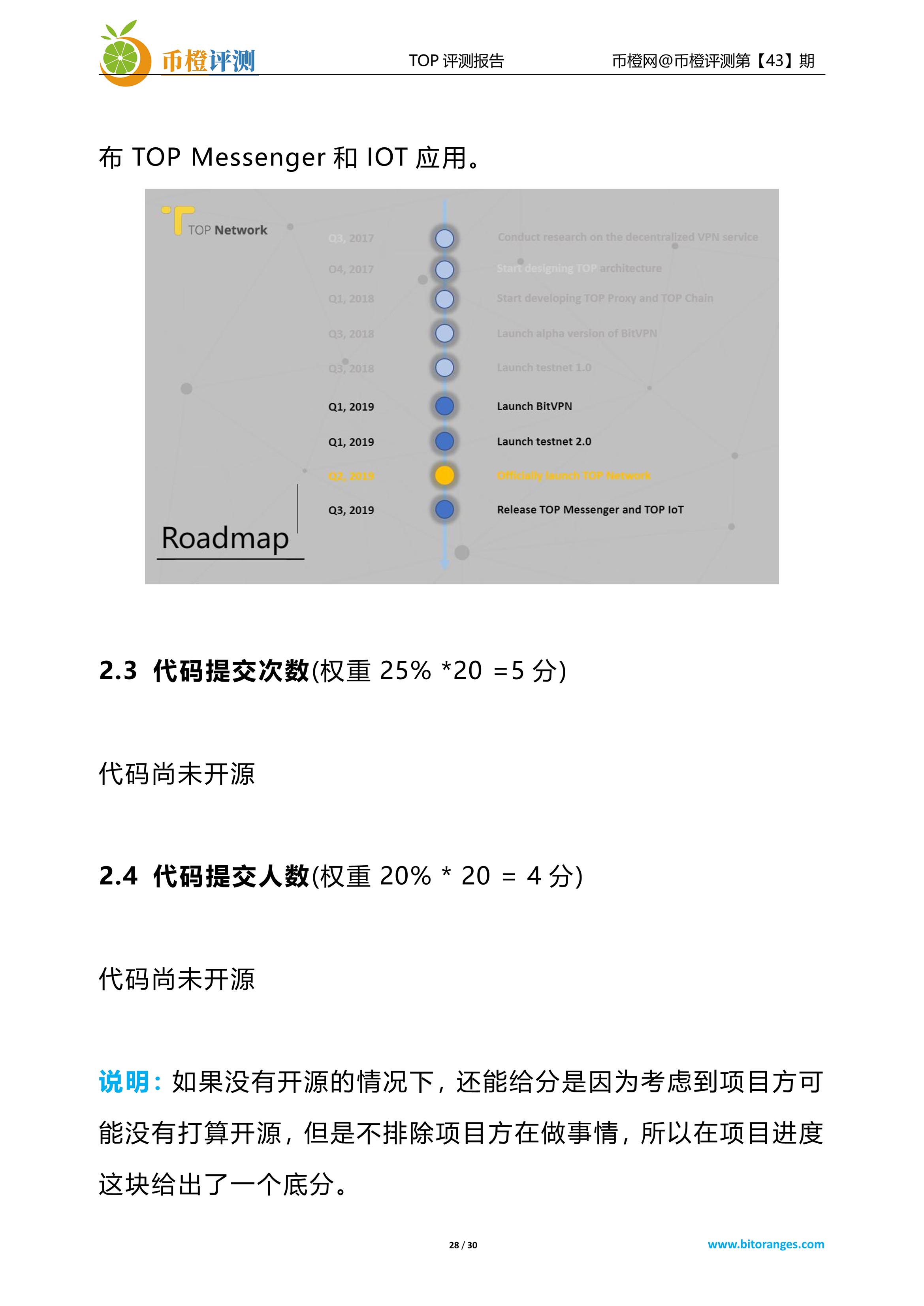项目评测