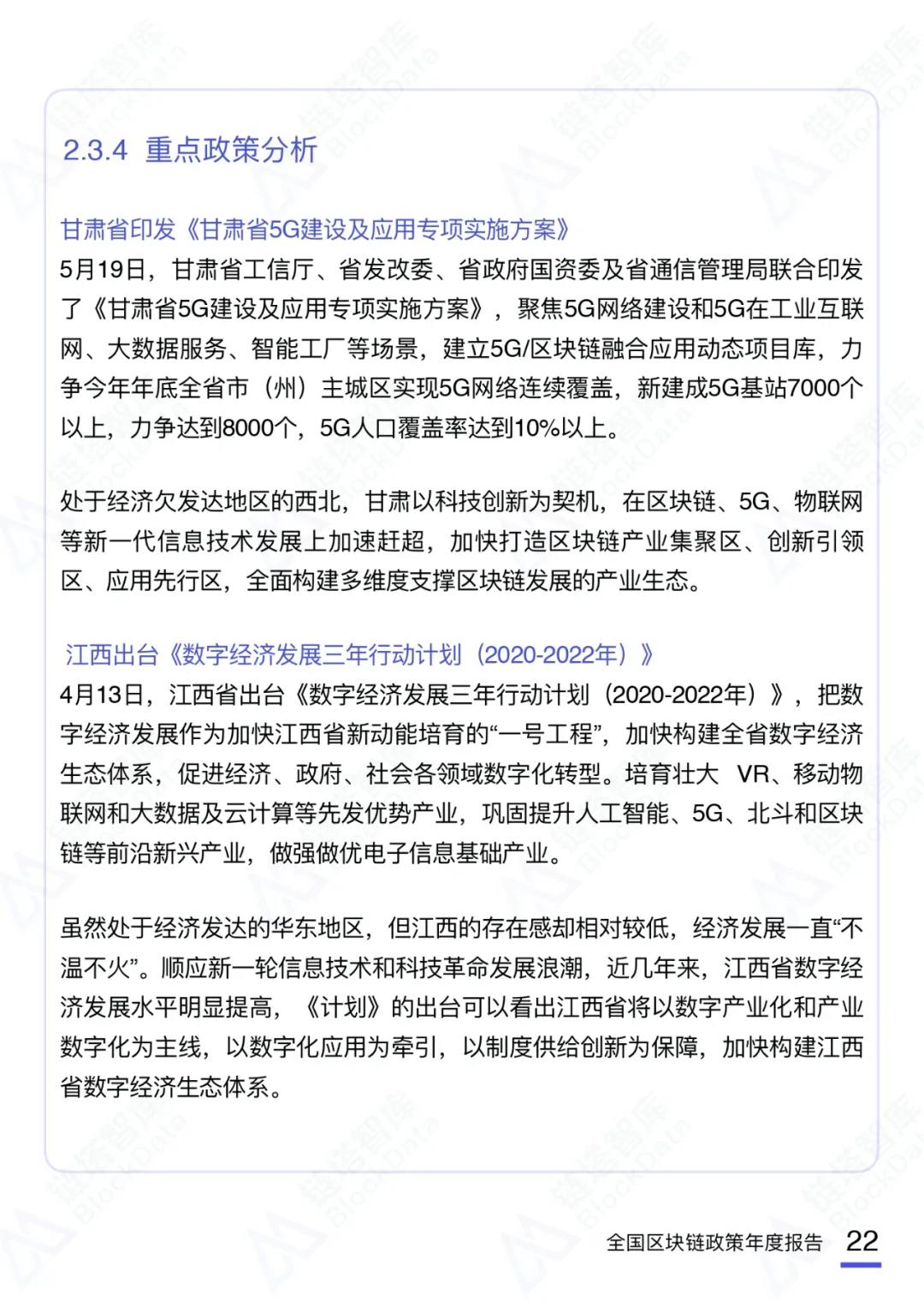 币世界-2020中国区块链产业政策年度报告