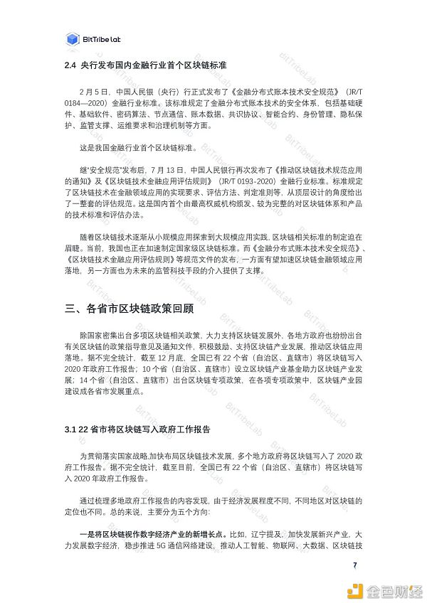 区块链政策