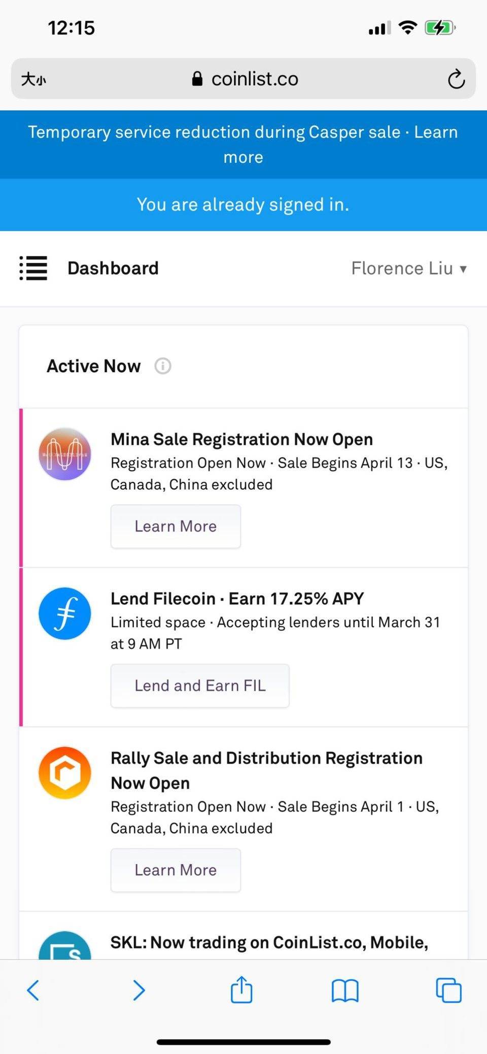币世界-解析轻量级区块链协议&nbsp;Mina&nbsp;特性、运作机制与&nbsp;Coinlist&nbsp;参与教程