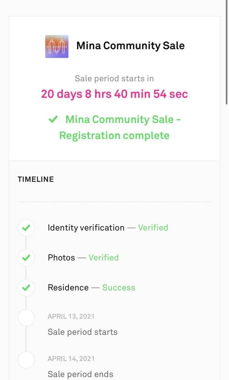币世界-解析轻量级区块链协议&nbsp;Mina&nbsp;特性、运作机制与&nbsp;Coinlist&nbsp;参与教程
