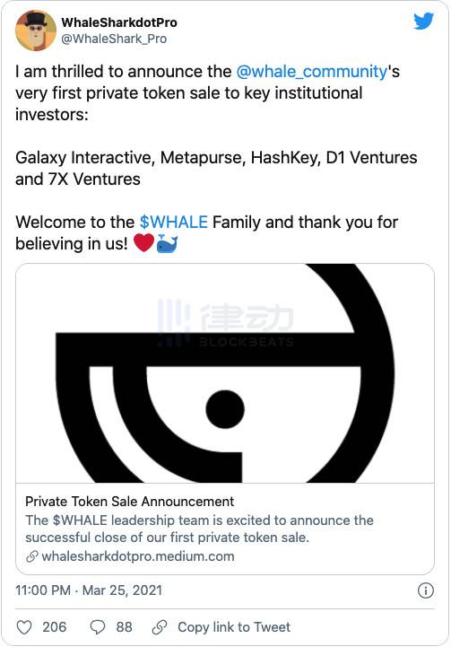 专访&nbsp;NFT&nbsp;巨鲸&nbsp;WhaleShark：如何构建自己的&nbsp;NFT&nbsp;投资框架&nbsp;?