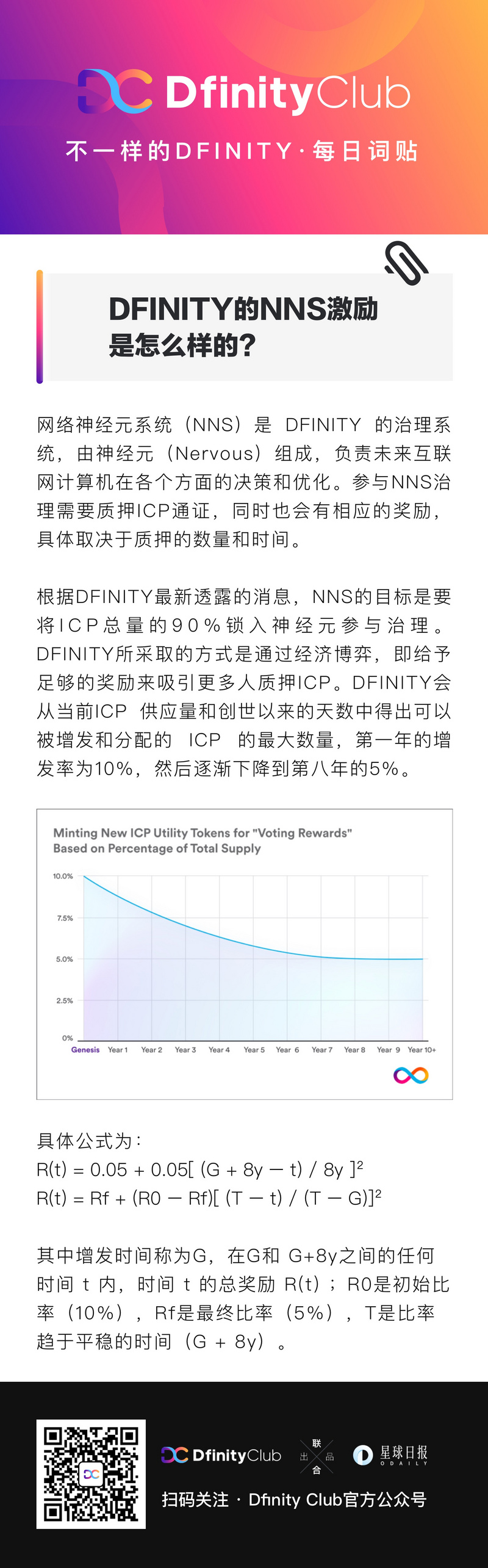 DFINITY的NNS激励是怎么样的? | 不一样的「DFINITY」词贴