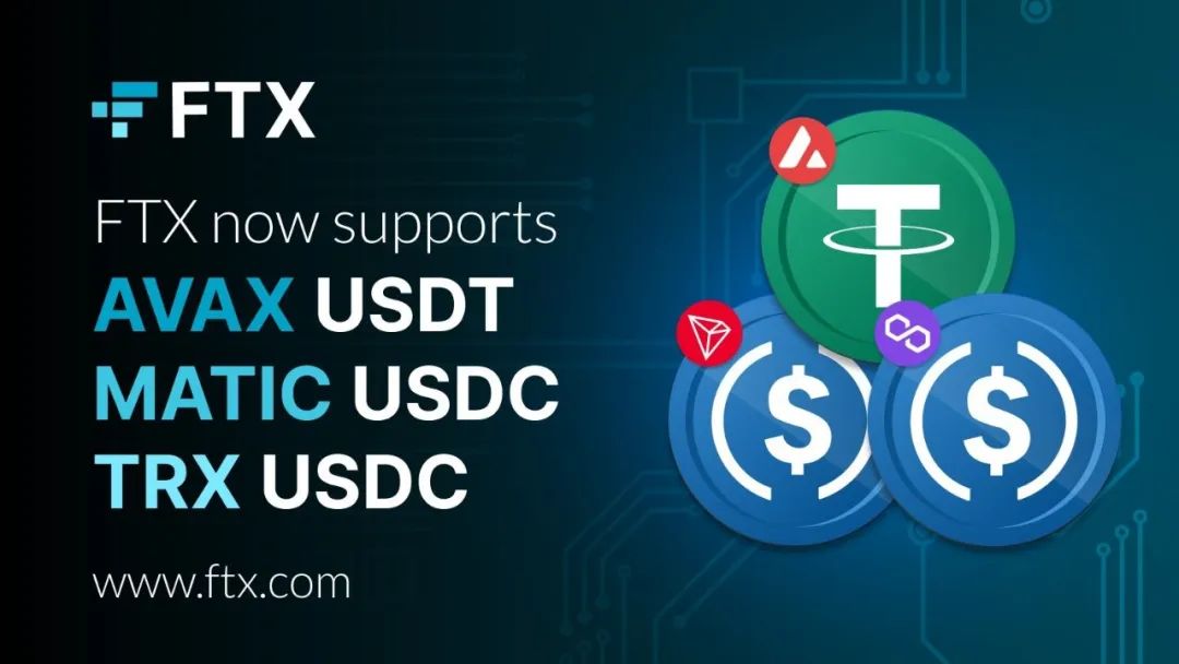 社区生态 | FTX交易所已支持波场版USDC