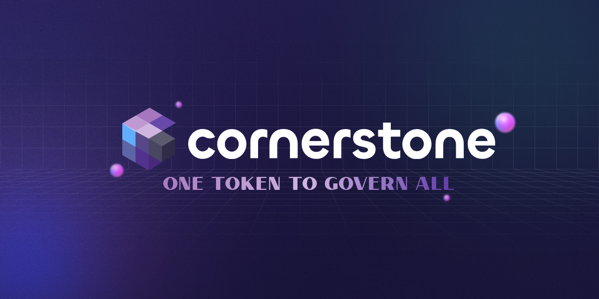 Cornerstone简介——一种新型的元治理协议