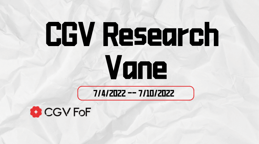 CGV Research Vane 全球加密市场投融资动态周报7.4-7.10
